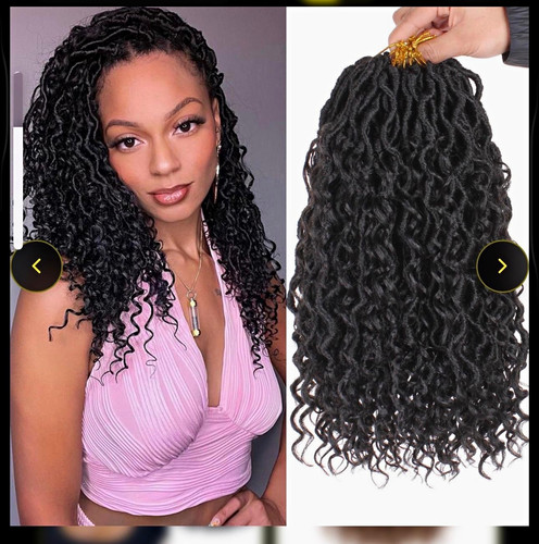 Curly boho crochet - boho, hair
