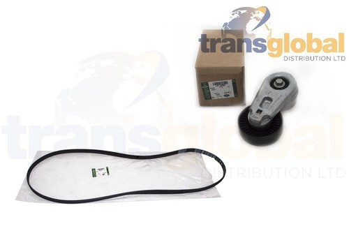 Drive belt tensioner for - belt,