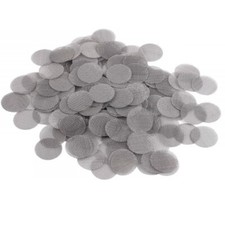 Pipe Screen - Premium Silver Stainless Steel for Tobacco Mesh Gauzes Lot