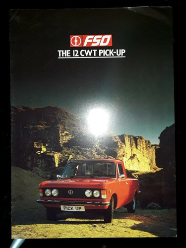 Fso 12cwt pick brochure - pick-up,