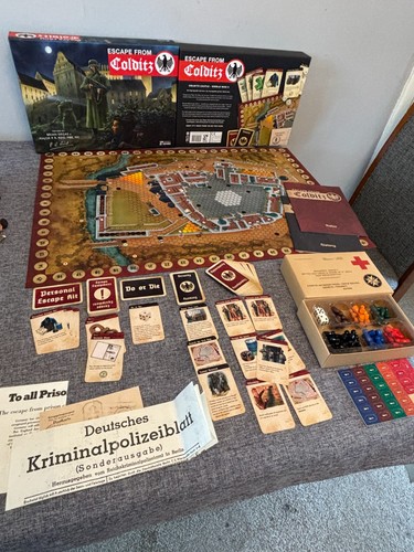 Escape from colditz board game - from,