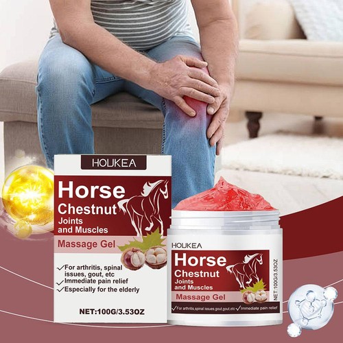 Horse chestnut massage gel - horse,