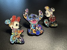 3 x Mickey, Minnie Mouse &