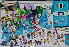 LEGO Friends Bundle incl  Disney Frozen Animals Ice cream cart minifigs Anna 