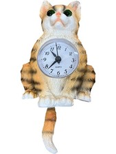 Cat Novelty Wall Clock Quartz
