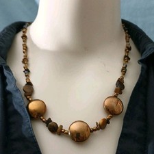 Woman's Artisan Necklace Midas
