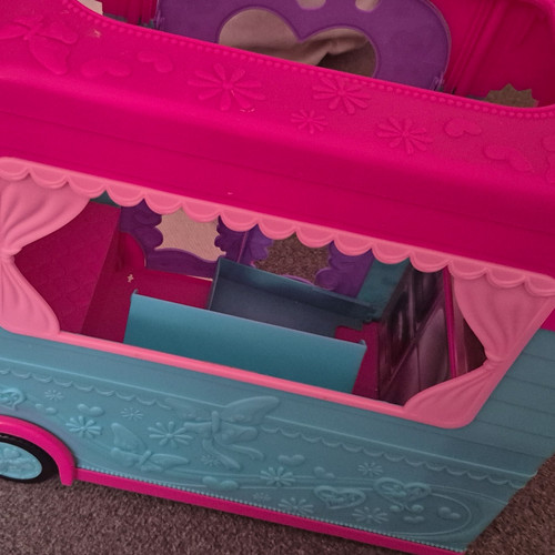 Barbie camper vehicle - barbie,