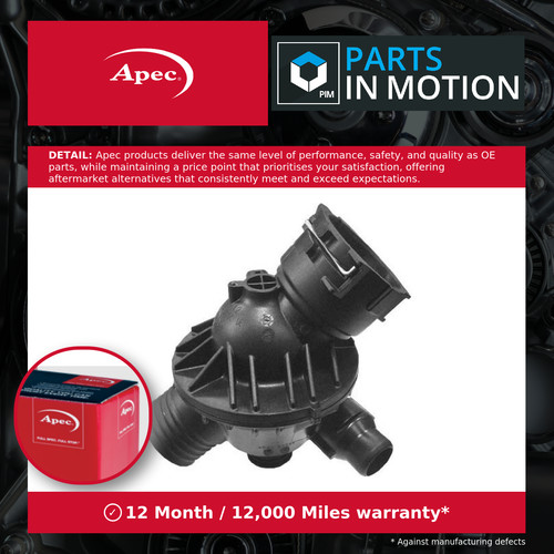Coolant thermostat fits - thermostat, bmw