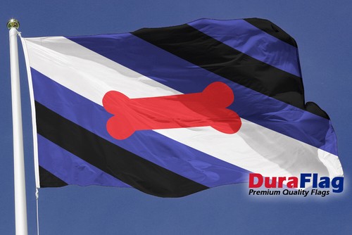 Puppy play duraflag with - play,
