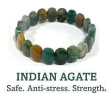 Indian Agate Crystal Gemstone