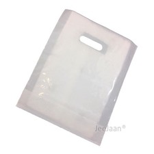 PLASTIC CARRIER BAGS COLORED GIFT SHOP STRONG PATCH HANDLE BAG BOUTIQUE RETAIL