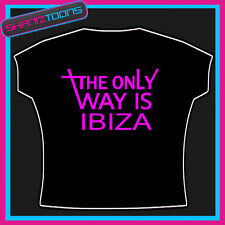IBIZA HEN PARTY HOLIDAY CLUBBING ESSEX TOWIE TSHIRT 