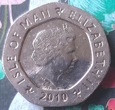 2010 AA Isle of Man 20p