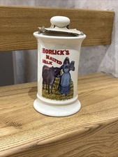 Horlicks Malted Milk Vintage Bottle Jar Collectible Rare