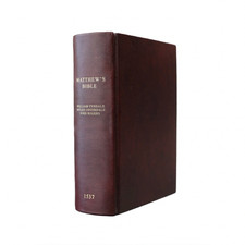RARE Matthew Bible 1537