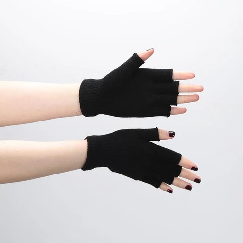 Pair black short - black, half-finger