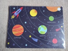 6x SPACE PLANETS Placemat