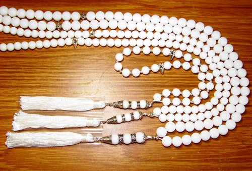 White onyx aqeeq kori all - white,