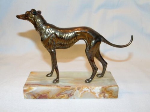 Art deco brass metal - art,