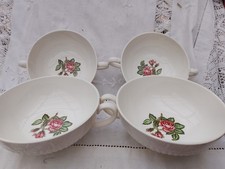 Set of 4 Moss Rose Wedgwood