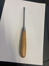 Vintage Spoon bent Carving chisel by S Addis, No 26 Approx 3/8” 10 Prize Medals