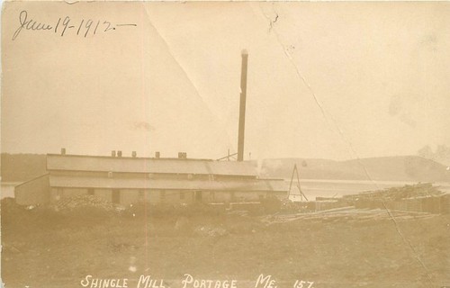 1912 portage maine shingle - maine,