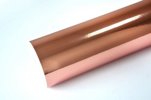 Rose gold stretchable mirror - gold,