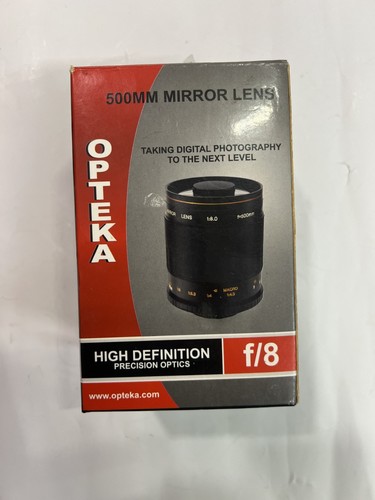 Opteka 500mm telephoto - opteka, f/8