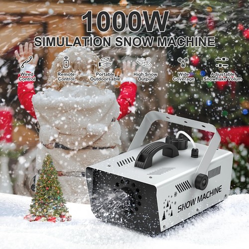 1500w snow machine christmas - machine,