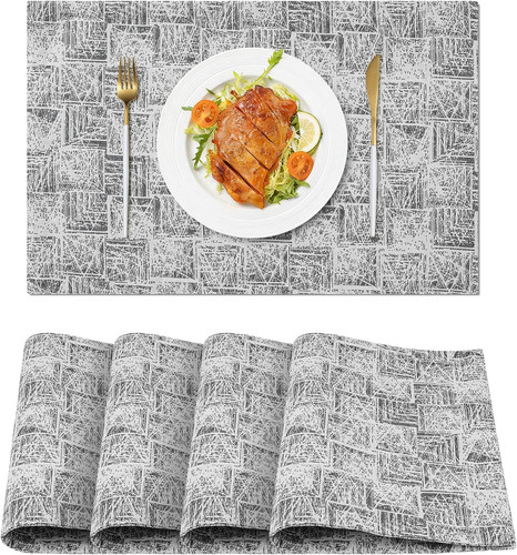 Rectangle placemats set 4 - rectangle,
