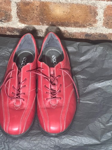 Ecco red leather - ecco,