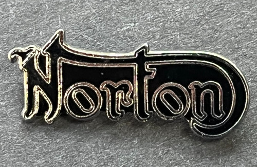 Motorcycle pin badge - pin, norton