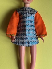 ? Vintage 1960s or 1970s Sindy Doll, Tammy Doll Size DRESS - Minor TLC