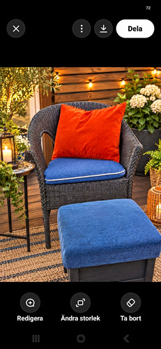 Ikea scandinavian rattan chair - scandinavian,