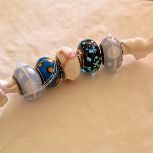 Lampwork glass large hole - lampwork,