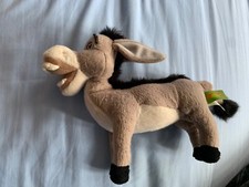 Rare Beverly Hills Teddy Bear Company Talking Shrek 2 Donkey 8” Plush 