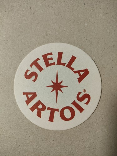 Stella artois beer mat - stella,