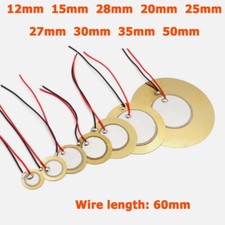 12mm-50mm Piezo Element buzzer