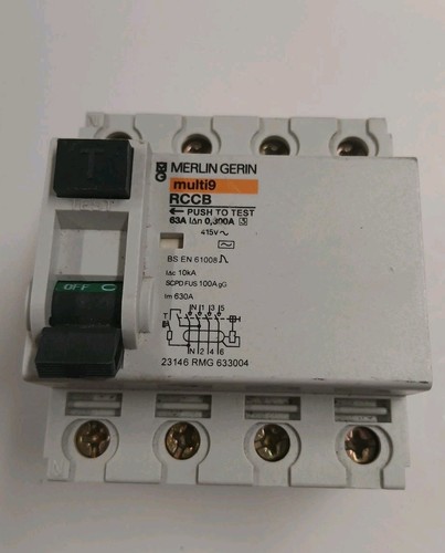 Merlin gerin rccb amp 300ma - merlin,