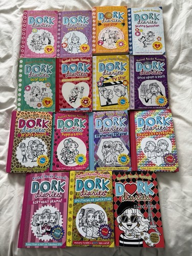 Dork diaries book set - diaries, bundle