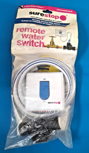 Surestop remote water switch - surestop,