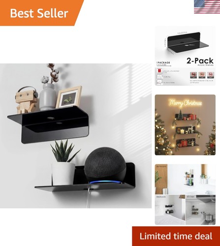 Acrylic floating wall shelves - floating,