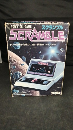 Tomy scramble arcade game - tomy,