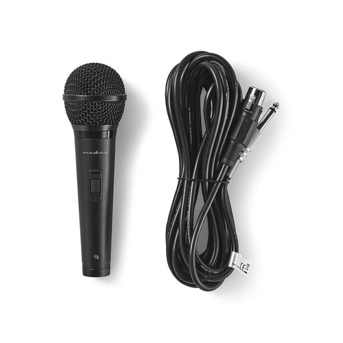 Nedis black wired dynamic - black,