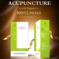 500Pcs 1"/ 0.25mm Acupuncture