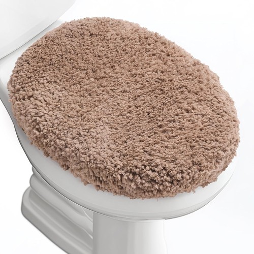 Art deco round toilet lid - art,