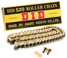 DID Chain 520 x 120 RJ Heavy Duty Gold & Black Chain for YAMAHA YZ125 / YZ250
