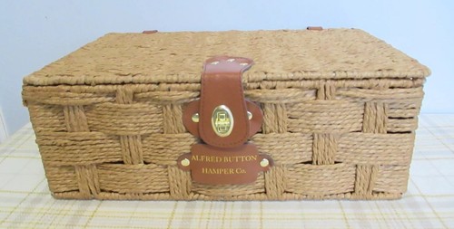Alfred button hamper woven - hamper,