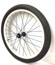 20" Bicycle Front White Wheel