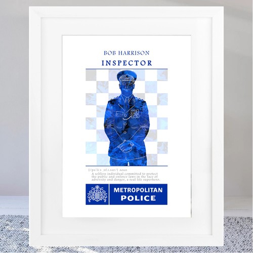 Personalised inspector police - inspector,
